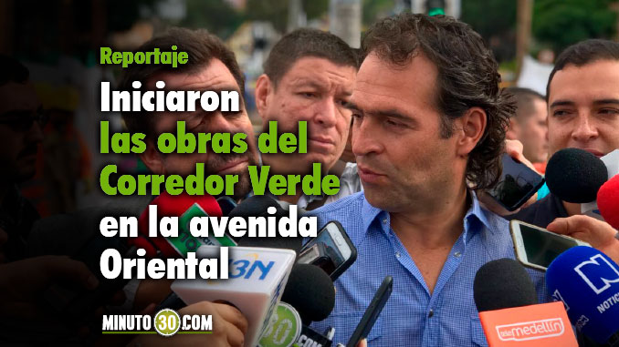 "Que Medellín sea más verde, que sea un jardincito": Alcalde Federico Gutiérrez