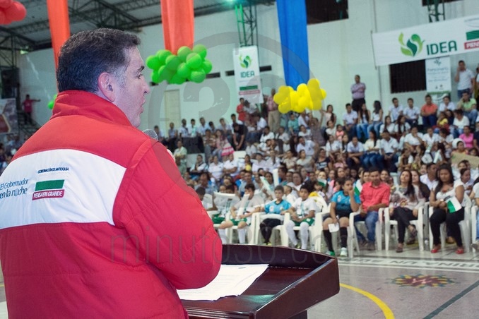 El municipio de Liborina fue el protagonista de 'El Gobernador en la noche'