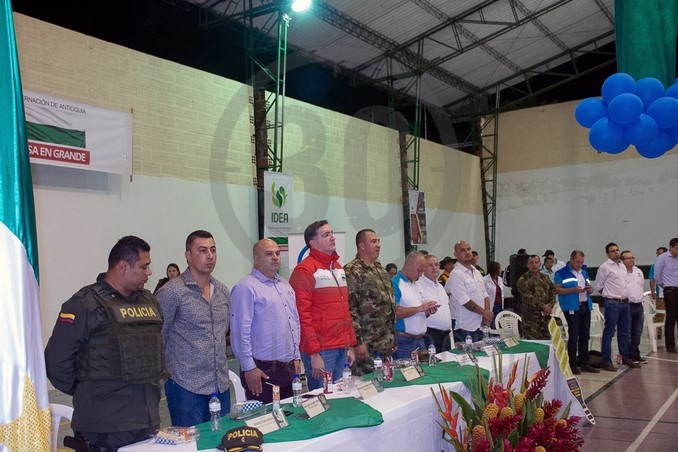 El municipio de Liborina fue el protagonista de 'El Gobernador en la noche'