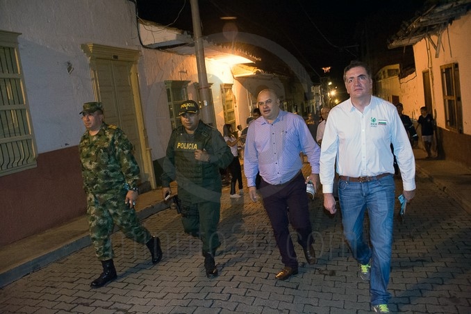 El municipio de Liborina fue el protagonista de 'El Gobernador en la noche'