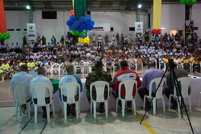 El municipio de Liborina fue el protagonista de 'El Gobernador en la noche'