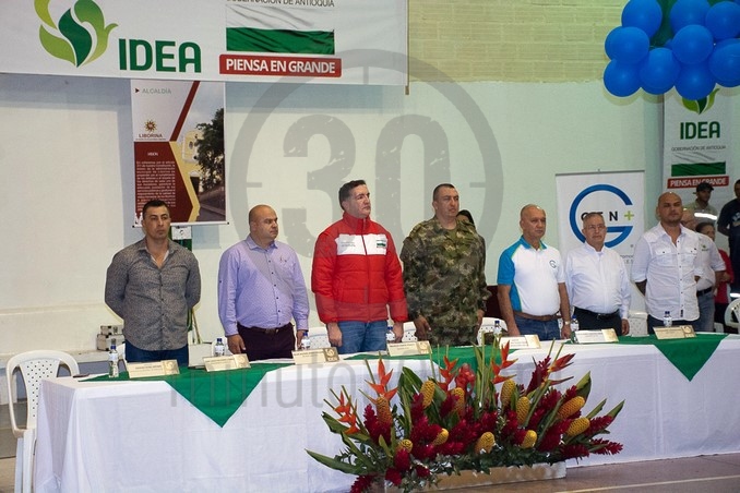 El municipio de Liborina fue el protagonista de 'El Gobernador en la noche'