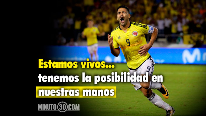 Falcao con la mente puesta en el martes afirma que Colombia está preparada 1 estamos vivos