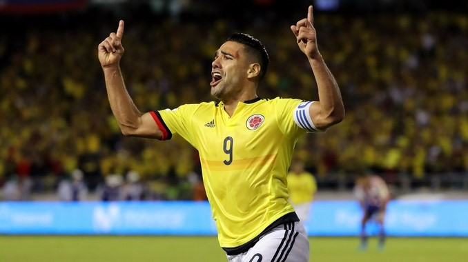 Jugadores 'trinaron' al conocer los rivales de Colombia en el Mundial 1 falcao gol 4