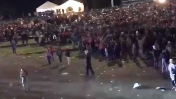 20 capturados tras riña a cuchillo en Hip Hop al Parque