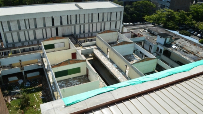 Este domingo se realizará la implosión del edificio de ingenierías de la UPB