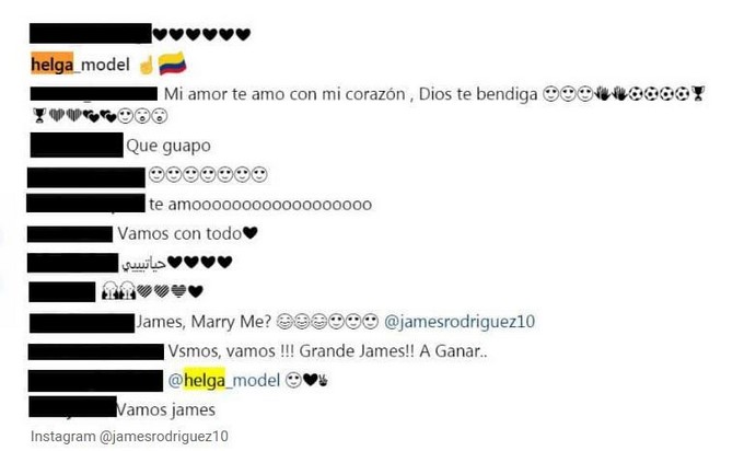 Captura tomada de Instagram: @jamesrodriguez10