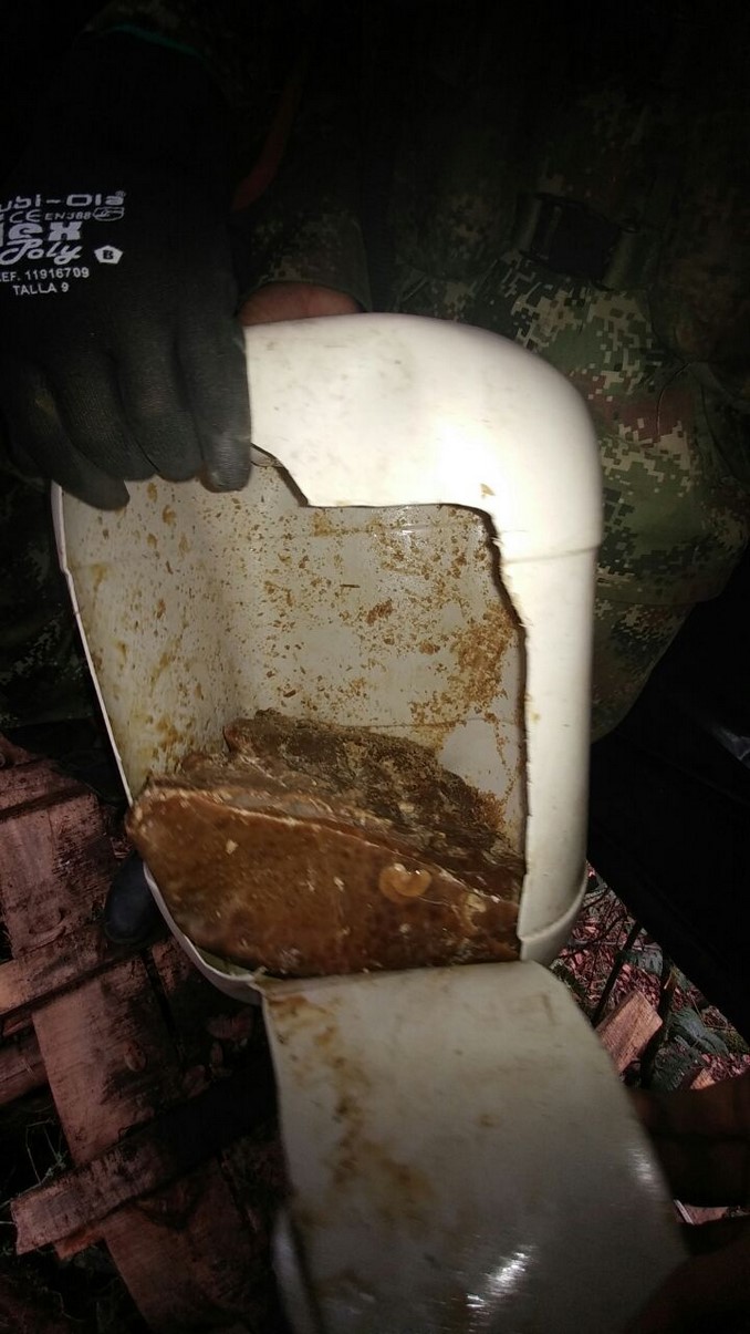 Otro golpe contra el 'Clan del Golfo'. Ejército neutralizó un laboratorio para procesar coca en El Peñol