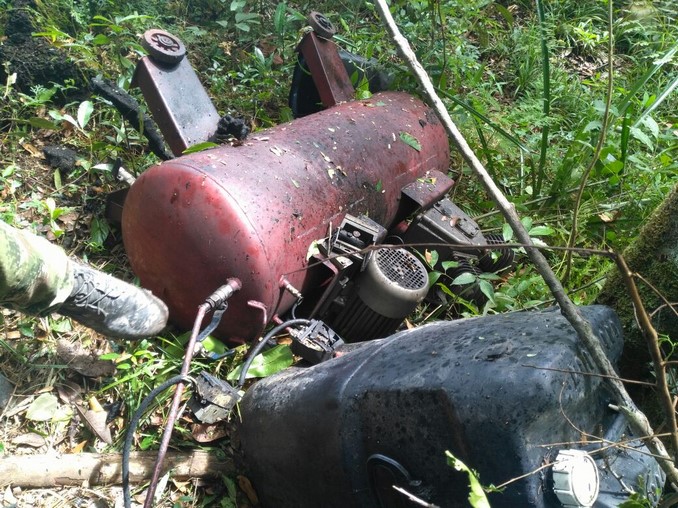 Autoridades destruyeron un laboratorio para procesar coca en el Meta