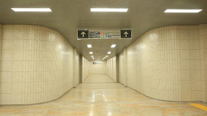 Lista la obra de la estación intermedia Avenida Primero de Mayo