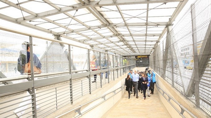 Lista la obra de la estación intermedia Avenida Primero de Mayo
