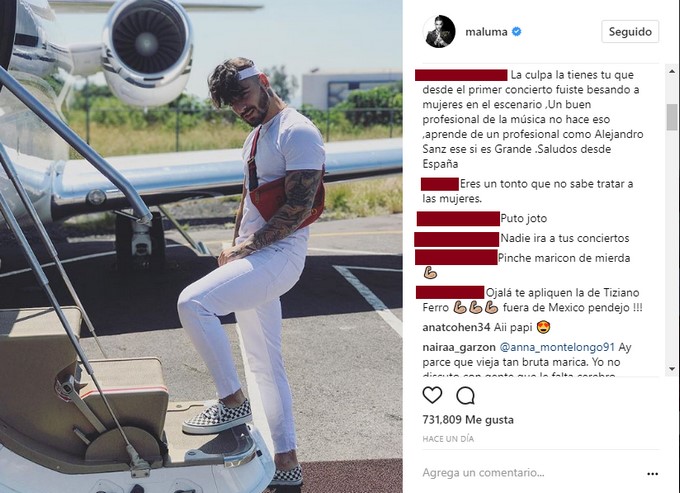 Captura de pantalla tomada de Instagram: @maluma