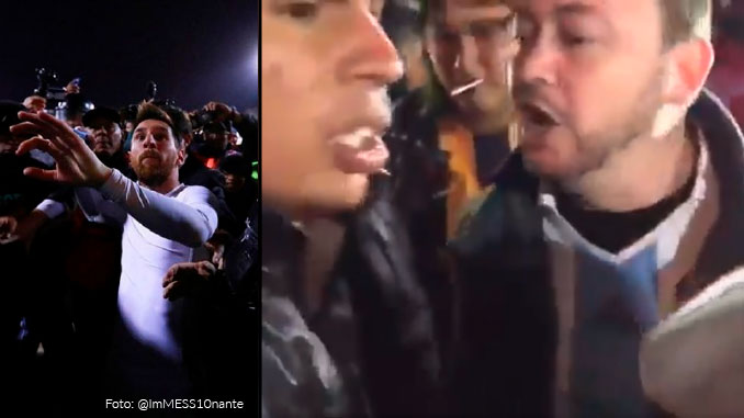 VIDEO: Lo que pasó cuando Messi lanzó su camiseta a la tribuna