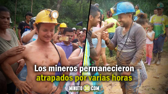 FOTO: Y todo fue celebración cuando rescataron a los mineros de socavón en Segovia