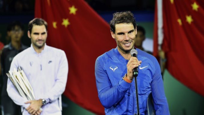 RAFAEL NADAL JUEGA LA FINAL DE SHANGHAI