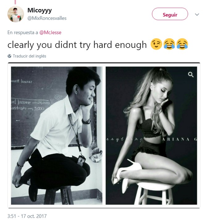 Captura tomada de Twitter