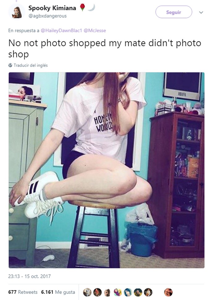 Captura tomada de Twitter