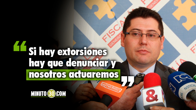 "Tenemos un aumento en las denuncias por extorsión": Fiscalía - VIDEO 1 "Tenemos un aumento en las denuncias por extorsión": Fiscalía