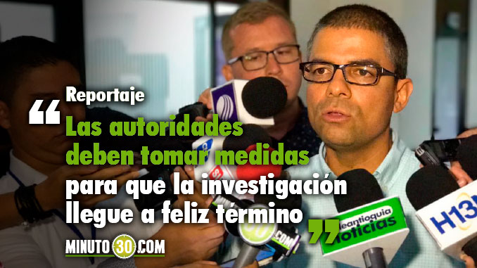 Luis Guillermo Patiño Secretario Educación Medellín. Foto/Minuto30