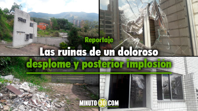 Así se encuentra el terreno donde fue construido Space. Foto /Minuto30