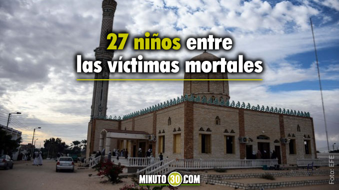 VIDEO Y FOTOS: Ascienden a 305 los muertos en masacre contra una mezquita en Egipto