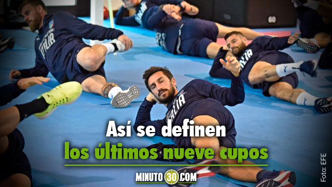 GRÁFICO: Los partidos que definirán los últimos invitados a Rusia 2018