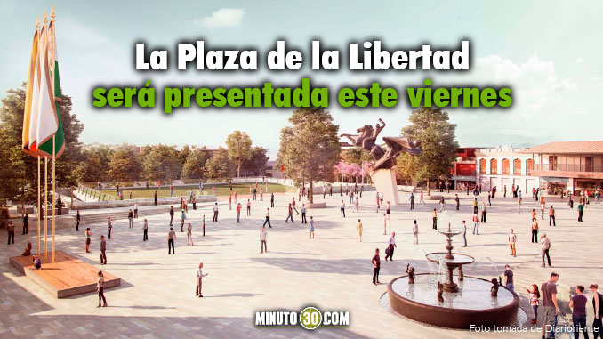 FOTO: ¡Qué belleza! Vea como está quedando el renovado parque de Rionegro