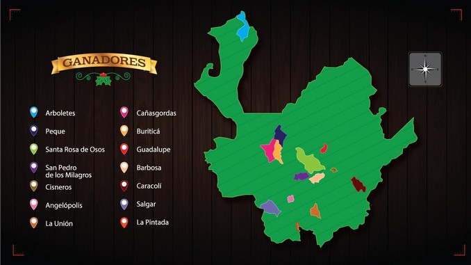 Así se verán los Alumbrados Navideños de EPM en 14 municipios antioqueños