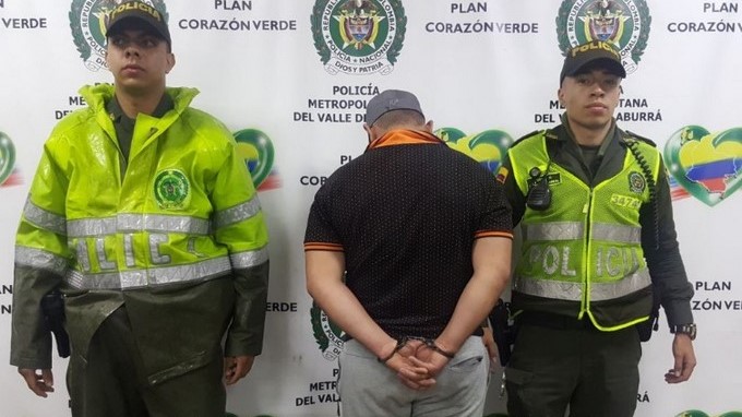 Capturaron un hombre en Itagüí con una pistola calibre 22 1 Capturado en Itagui