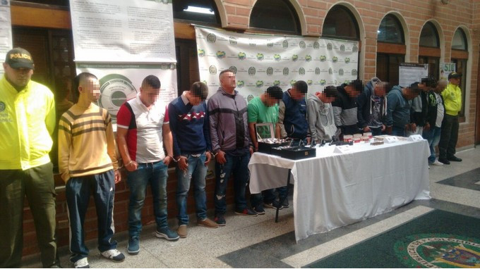 Los capturaron con diferentes materiales para delinquir en Bello 1 Capturados en Bello