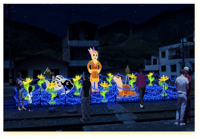 Así se verán los Alumbrados Navideños de EPM en 14 municipios antioqueños