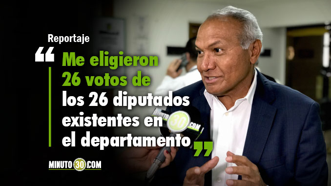 Por votación unánime Santiago Martínez fue elegido presidente de la Asamblea