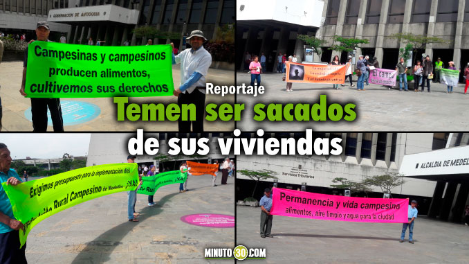 La manifestación se cumplió en la Plazoleta de la Alpujarra. Foto/Minuto30