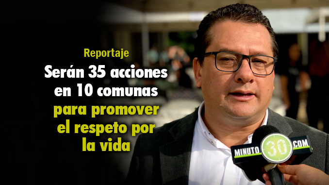 Carlos Arcila - Subsecretario de Derechos Humanos Medellín. Foto/Minuto30