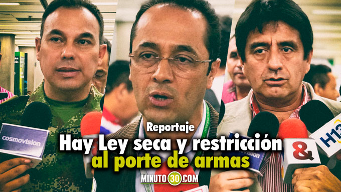 Autoridades departamentales entregaron detalles de la jornada. Foto/Minuto30