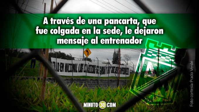 Contundente mensaje de los hinchas para Juan Manuel Lillo 1 Contundente mensaje de los hinchas para Juan Manuel Lillo