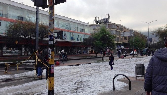 FOTOS La calle 53 de Bogotá sigue congelada Minuto30