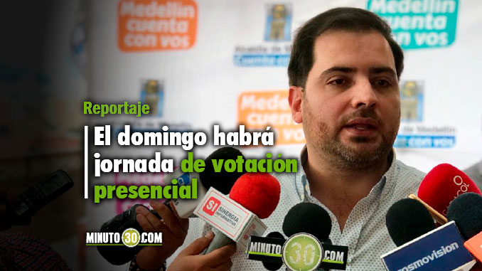 Andrés Bodoya - Secretario de Participación Ciudadana Medellín. Foto/Miunto30