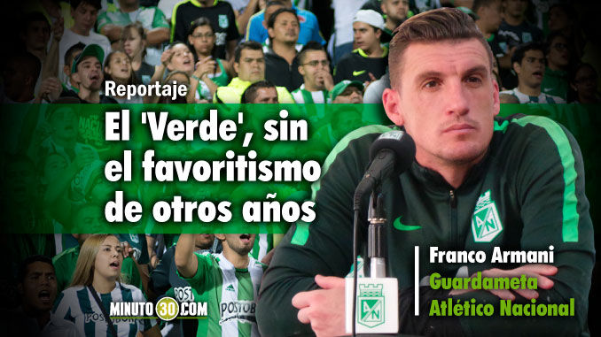 ¿Es favorito Nacional para ganar el título?, Armani responde 3 Es favorito Nacional para ganar el t%C3%ADtulo Armani responde