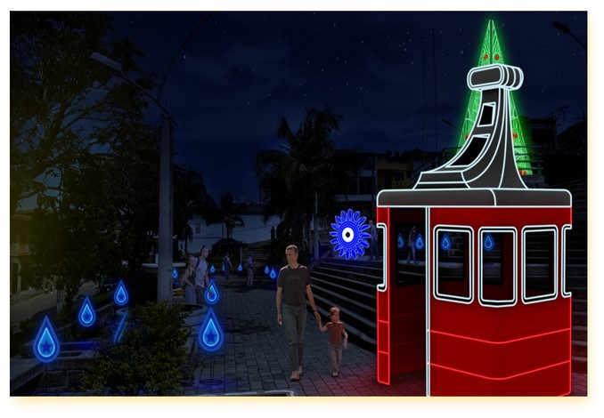 Así se verán los Alumbrados Navideños de EPM en 14 municipios antioqueños