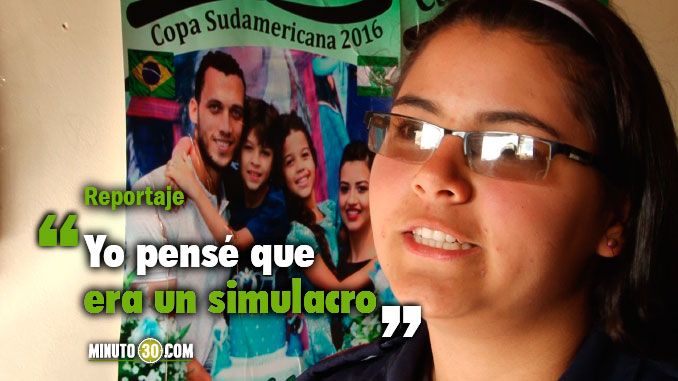 María Teresa Botero Muñoz - Bombero . Foto/Minuto30