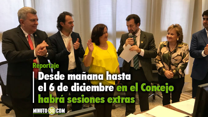 Acto de posesión nueva Mesa Directiva del Concejo. Foto/Minuto30