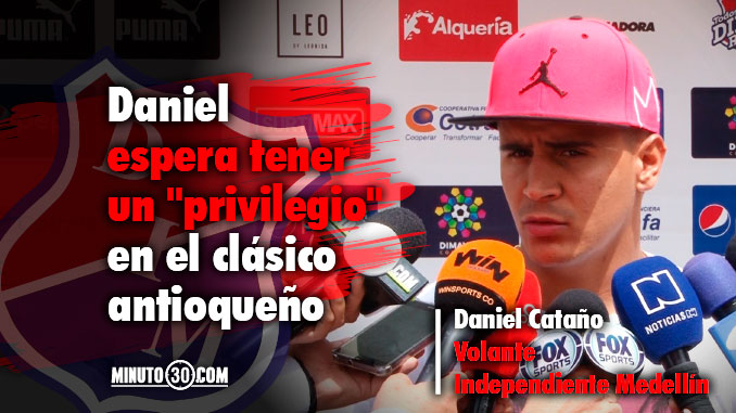 Para Cataño "la única forma de enmendar" el semestre es derrotar a Nacional y clasificar 3 Para Catano la unica forma de enmendar lo malo es derrotar a Nacional y clasificar