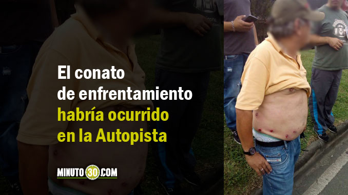 VIDEO: Conato de enfrentamiento entre taxistas y el Esmad 3 Paro_Taxistas