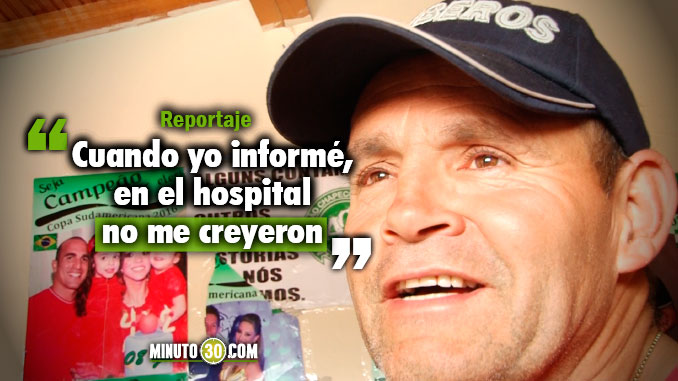 Arquímedes Mejía - Comandante del Cuerpo de Bomberos La unión . Foto/Minuto30