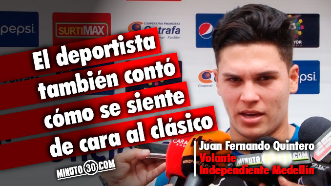 Quintero reconoció un error que cometió 3 Quintero reconocio un error que cometio