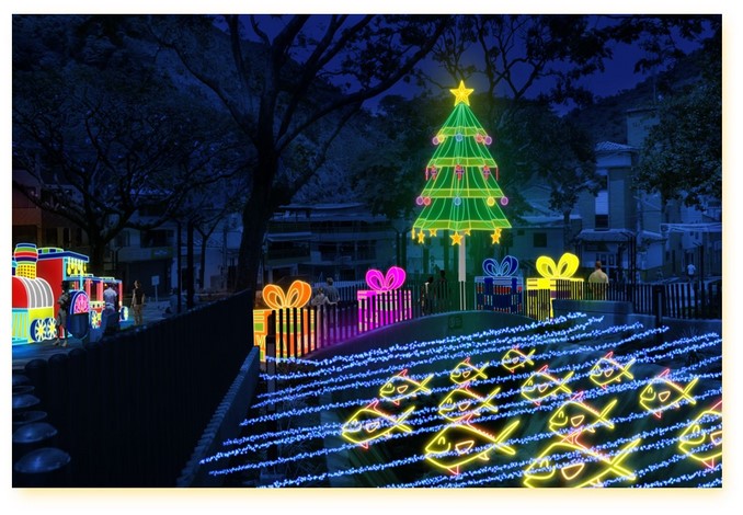 Así se verán los Alumbrados Navideños de EPM en 14 municipios antioqueños