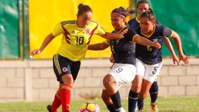 Competencia de fútbol femenino en los XVIII Juegos Bolivarianos