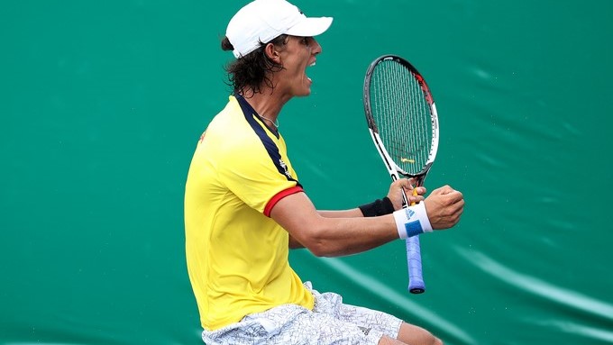 William Mantilla le da a Colombia el oro bolivariano en sencillos masculino 3 William Mantilla Tenis 1
