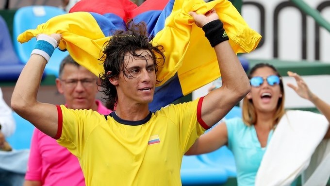 William Mantilla le da a Colombia el oro bolivariano en sencillos masculino 1 William Mantilla Tenis 3
